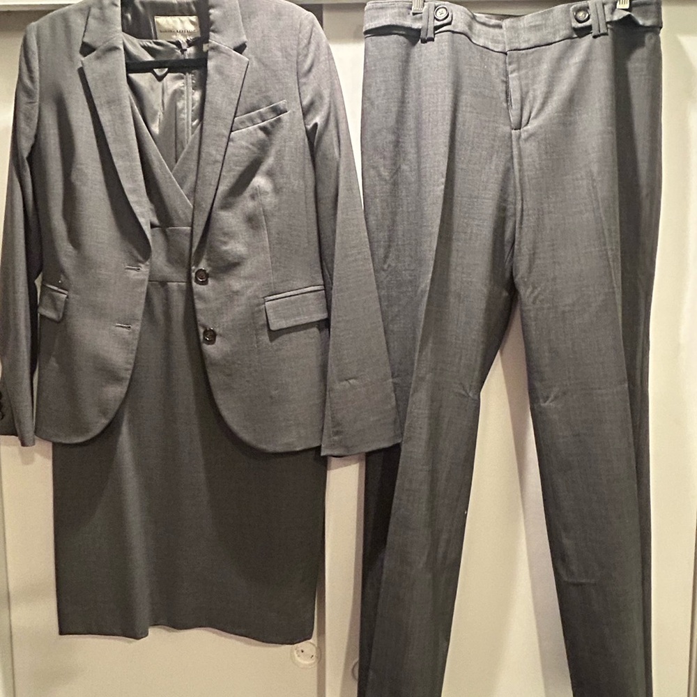 Banana Republic Gray Suit Set